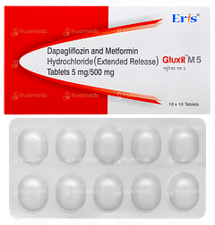 Gluxit M 5 Tablet 10