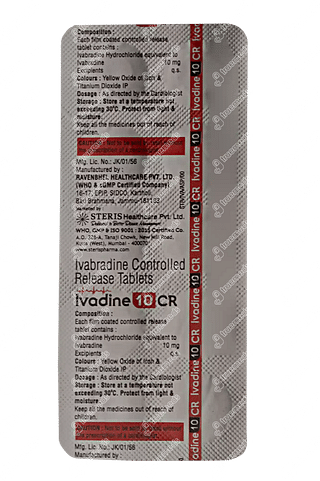 Ivadine 10 MG Tablet Cr 10