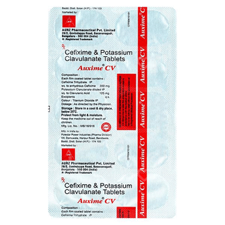 Auxime Cv 200/125 Mg Tablet 10