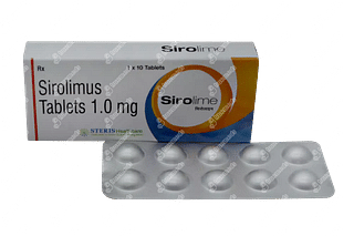 Sirolime 1 MG Tablet 10