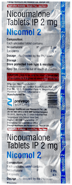 Nicomol 2 Tablet 10