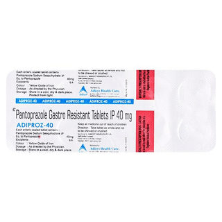 Adiproz 40 Mg Tablet 10
