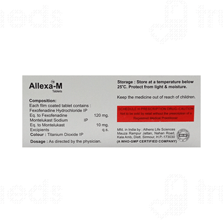 Allexa M 10/120 MG Tablet 10