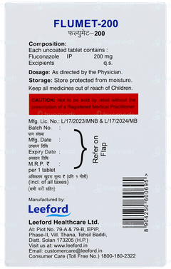 Flumet 200 Tablet 1 Flumet 200 Tablet 1