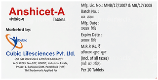 Anshicet A 5/60 Mg Tablet 10