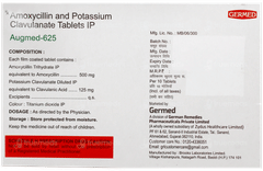 Augmed 625 Tablet 10 Augmed 625 Tablet 10