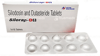 Silorap D 8/0.5 MG Tablet 10