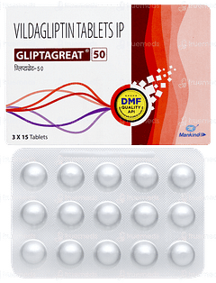 Gliptagreat 50 Tablet 15