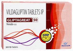 Gliptagreat 50 Tablet 15 Gliptagreat 50 Tablet 15