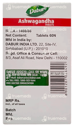 Dabur Ashwagandha Tablet 60
