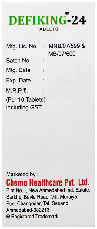 Defiking 24 Tablet 10