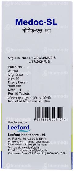 Medoc Sl Tablet 10
