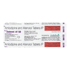 Amlovel At 5/50 Mg Tablet 10 Amlovel At 5/50 Mg Tablet 10