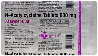 Acetynet 600 Tablet 10