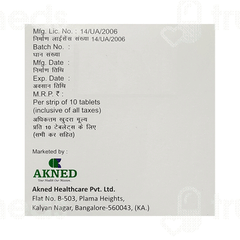 Akfenac Sp 100/325/15 MG Tablet 10