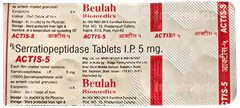 Actis 5 Tablet 10