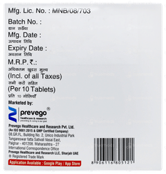 Valproval 500 Tablet 10