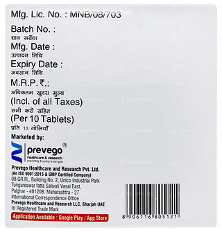 Valproval 500 Tablet 10