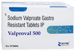 Valproval 500 Tablet 10