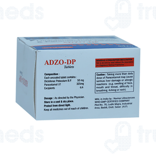 Adzo Dp 50/325 MG Tablet 10