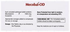 Mecobal Od Sublingual Tablet 10