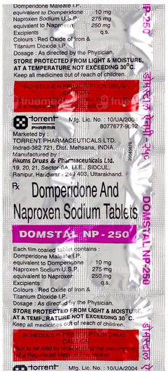 Domstal Np 250 Tablet 10