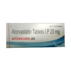 Atorcure 20 Mg Tablet 10
