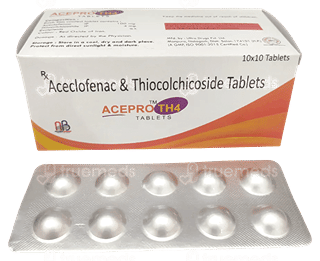 Acepro Th 100/4 Mg Tablet 10
