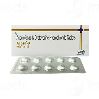 Acosil D 80/100 MG Tablet 10