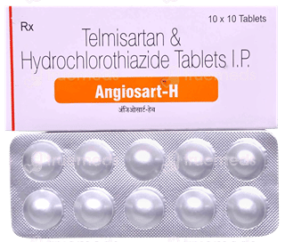 Angiosart H 80/12.5 Mg Tablet 10