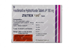 Zietex 180 Tablet 10