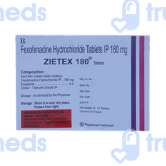 Zietex 180 Tablet 10