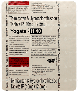 Yogatel H 40 Tablet 15