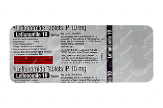 Leflunomile 10 MG Tablet 10