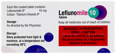 Leflunomile 10 Tablet 10