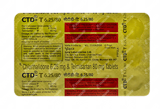 Ctd T 6.25/80 Tablet 15