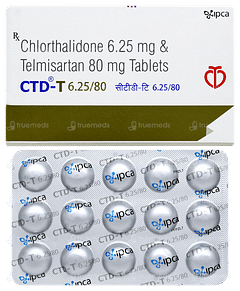 Ctd T 6.25/80 Tablet 15