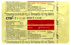 Ctd T 6.25/80 Tablet 15