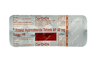 Sotar 40 MG Tablet 10