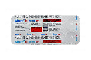 Bilast M 20/10 MG Tablet 10