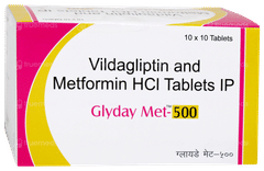Glyday Met 500 Tablet 10