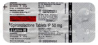 S Lactone 50 Tablet 10