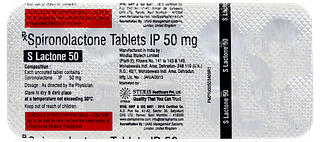 S Lactone 50 Tablet 10