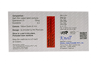 Eplerenol 25 MG Tablet 10