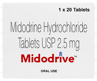 Midodrive Tablet 20