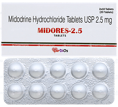 Midores 2.5 Tablet 10