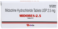 Midores 2.5 Tablet 10