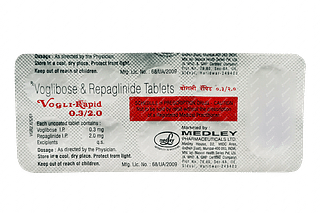 Vogli Rapid 0.3/2.0 MG Tablet 10