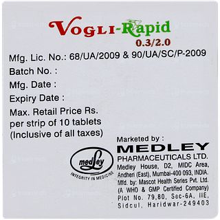 Vogli Rapid 0.3/2.0 Tablet 10