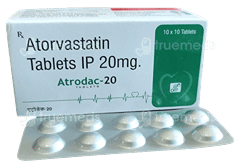 Atrodac 20 Mg Tablet 10